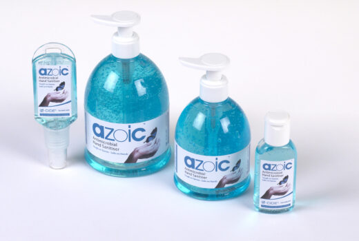 AZOIC Packaging – Hand Hygiene Range